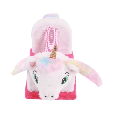 Gambar M-Pets Mascarade Mainan Garukan Kucing Unicorn - Pink