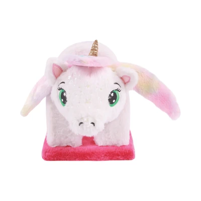 Gambar M-Pets Mascarade Mainan Garukan Kucing Unicorn - Pink