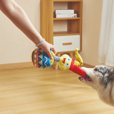 Gambar M-Pets Joyful Mainan Anjing Jester - Mix