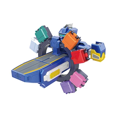 Gambar Alpha Group Robot Superwings Transforming World Space - Biru