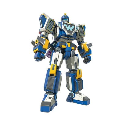 Gambar Alpha Group Robot Superwings Transforming World Space - Biru