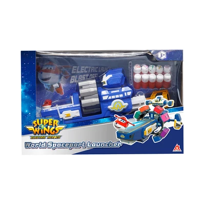 Gambar Alpha Group Superwings World Spaceport Launcher 780610