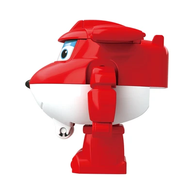 Gambar Alpha Group Superwings Blocks Transform Jett Medium - Merah