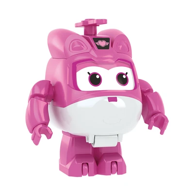 Gambar Alpha Group Superwings Blocks Transform Dizzy Medium - Pink