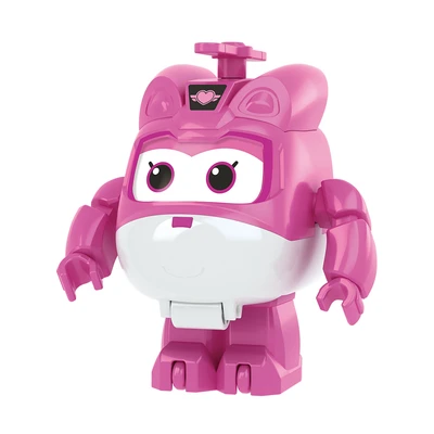 Gambar Alpha Group Superwings Blocks Transform Dizzy Medium - Pink