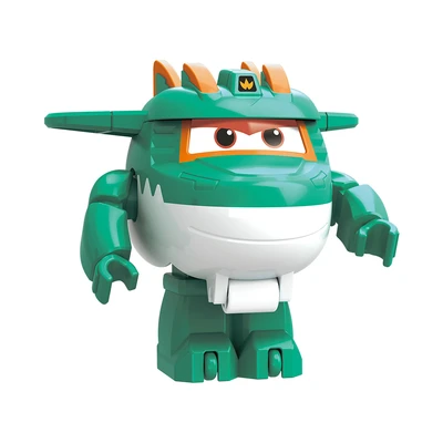 Gambar Alpha Group Superwings Blocks Transform Tino Medium - Hijau