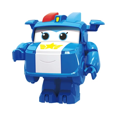 Gambar Alpha Group Superwings Blocks Transform Lucie Medium - Biru