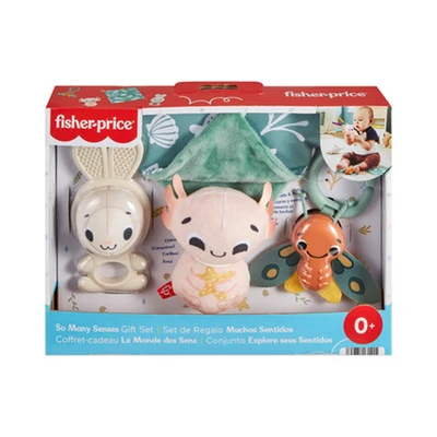 Gambar Fisher Price Mainan Sensorik Bayi So Many Senses Gift Set