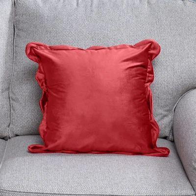 Gambar Informa Vibrant Positivity Sarung Bantal Sofa Polyester 45x45 cm - Merah Maroon