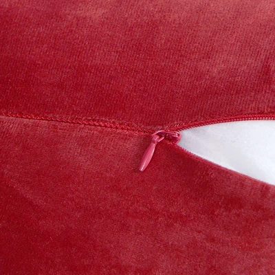 Gambar Informa Vibrant Positivity Sarung Bantal Sofa Polyester 45x45 cm - Merah Maroon