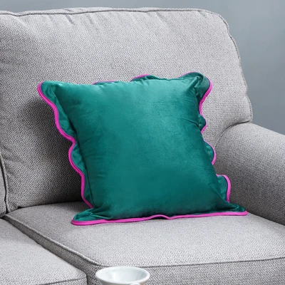 Gambar Informa Vibrant Positivity Sarung Bantal Sofa Polyester 45x45 cm - Hijau Teal