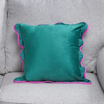 Gambar Informa Vibrant Positivity Sarung Bantal Sofa Polyester 45x45 cm - Hijau Teal