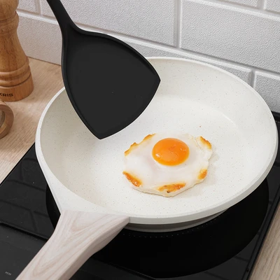 Gambar Culinart Spatula Turner Solid Nylon Tpr - Hitam/Abu-Abu