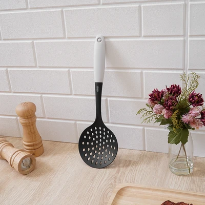 Gambar Culinart Sendok Saring Nylon Tpr - Abu-Abu