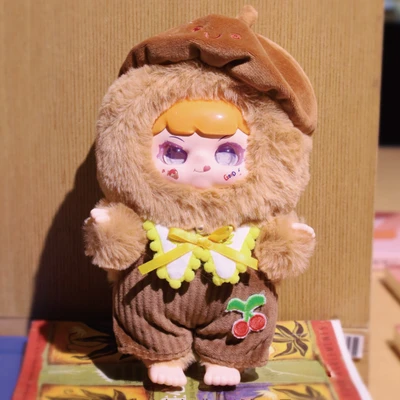 Gambar Man Chao Boneka Plush Naughty Boy Skeleton Wave 2 Random