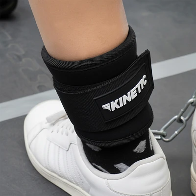 Gambar Kinetic Strap Pergelangan Kaki - Hitam