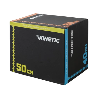 Gambar Kinetic 40x50x60 cm Soft Plyo Box - Hitam