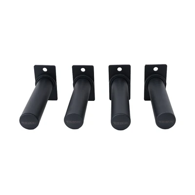 Gambar Kinetic 4 Pcs Rak Pelat Beban Dinding - Hitam