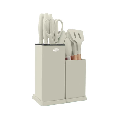 Gambar Culinart Pisau Dan Peralatan Masak Set 13 pcs - Putih