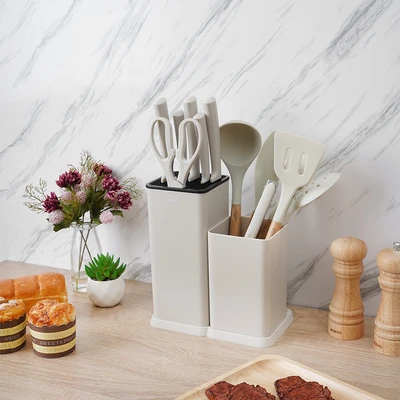 Gambar Culinart Pisau Dan Peralatan Masak Set 13 pcs - Putih