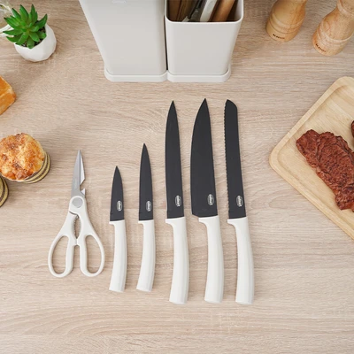 Gambar Culinart Pisau Dan Peralatan Masak Set 13 pcs - Putih