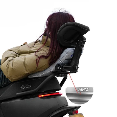 Gambar Otto Klasse Sandaran Jok Motor Pcx160 - Hitam