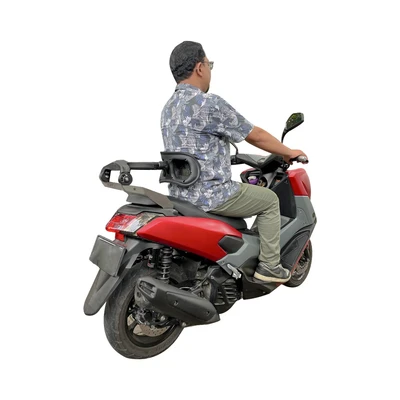 Gambar Otto Klasse Sandaran Jok Motor Nmax155 - Hitam