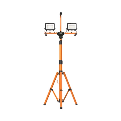 Gambar Krisbow Lampu Sorot LED 1.5 Meter 2x30 Watt - Oranye