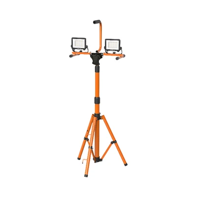 Gambar Krisbow Lampu Sorot LED 1.5 Meter 2x30 Watt - Oranye