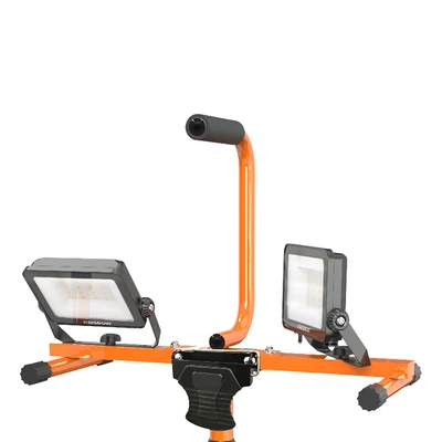 Gambar Krisbow Lampu Sorot LED 1.5 Meter 2x30 Watt - Oranye