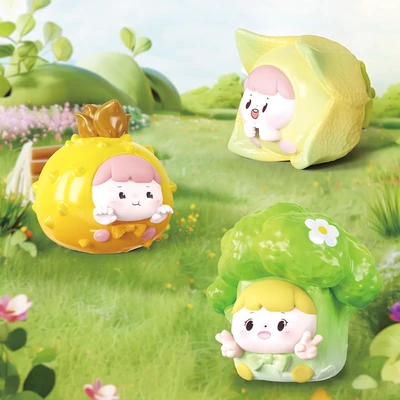 Gambar Man Chao Minifigure Naughty Boy Fruits Vegetable Shop Random