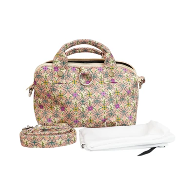 Gambar D'Stories Canvas Tas Selempang Batik Kawung - Peach