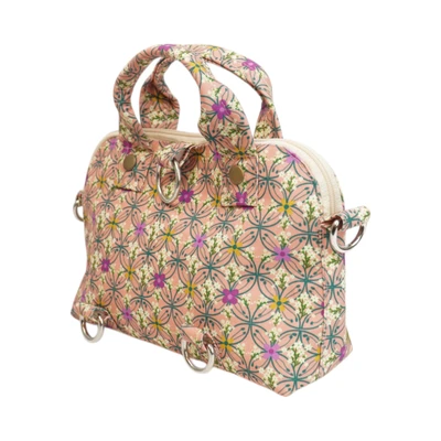 Gambar D'Stories Canvas Tas Selempang Batik Kawung - Peach