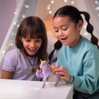 Gambar Unicorn Academy Set Boneka Sophia & Light Magic Wildstar - Ungu