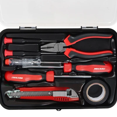 Gambar Maxbuilt Perkakas Rumah Tangga Set 8 pcs - Merah