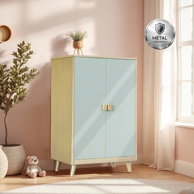 Gambar Informa Perry Kabinet Metal Anak 2 Pintu - Hijau Sage
