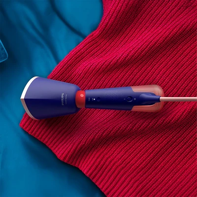 Gambar Philips Setrika Uap Handheld STH5030/20 - Biru