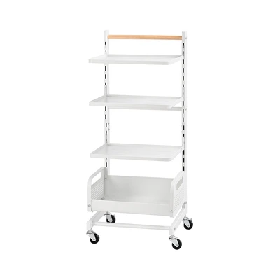 Gambar Stora Rak Troli 4 Tingkat Adjustable - Putih