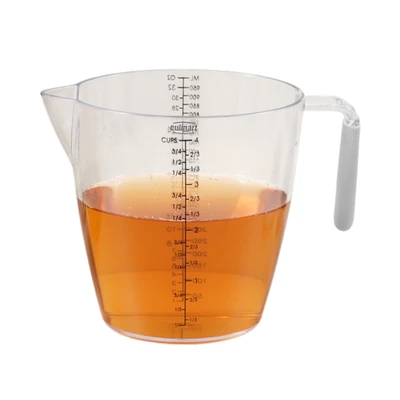 Gambar Culinart Gelas Takar Plastik 1 Liter Transparan
