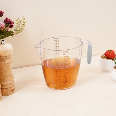 Gambar Culinart Gelas Takar Plastik 1 Liter Transparan