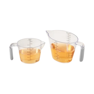 Gambar Culinart Gelas Takar Plastik 2 Pcs Transparan