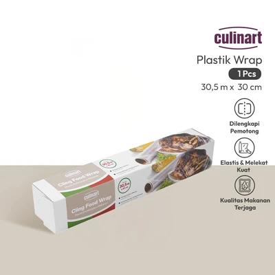 Gambar Culinart Plastik Wrap 30.5 Meter Transparan