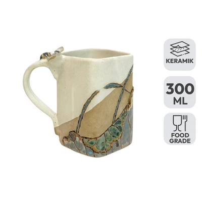 Gambar Fm Widayanto Mug Keramik Kotak 300 ml - Mix