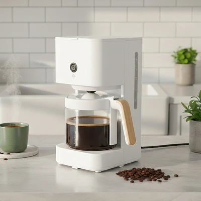 Gambar Kels Damarie Coffee Maker 1.5 Liter - Putih