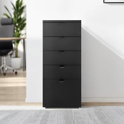 Gambar Informa Norden Laci Kantor 5 Tingkat Metal - Hitam