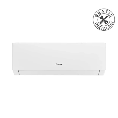 Gambar [Gratis Instalasi] Gree Air Conditioner 1/2 PK + Pipa GWC-05F5S - Putih