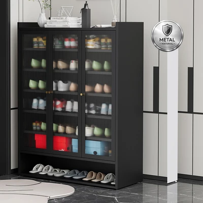 Gambar Informa August Kabinet Sepatu 3 Pintu - Hitam