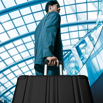 Gambar Legend Walker Koper PC TSA Lock Auto Scale 28 Inch - Hitam