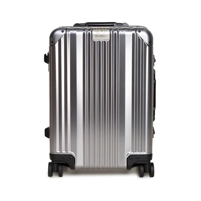 Gambar Legend Walker Cruiser Koper Aluminium TSA Lock 20 Inch - Silver Gun Metal