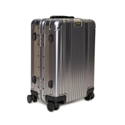 Gambar Legend Walker Cruiser Koper Aluminium TSA Lock 20 Inch - Silver Gun Metal